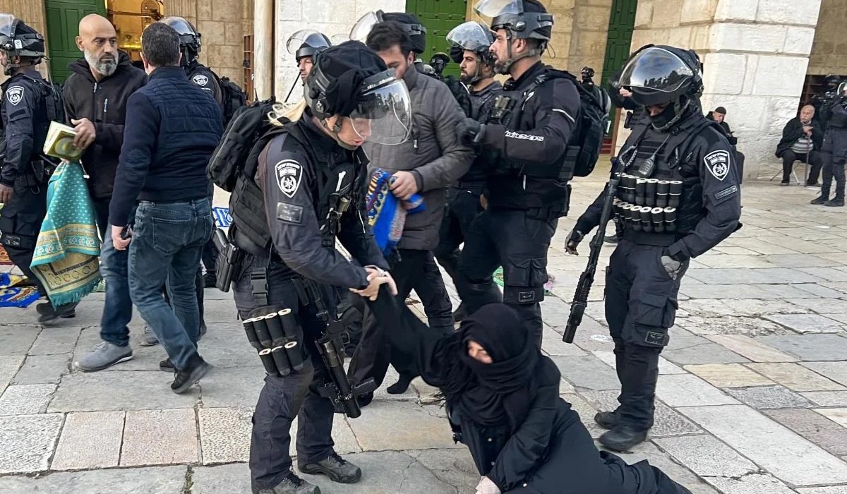 Israeli Occupation's Storming of Al Aqsa Mosque